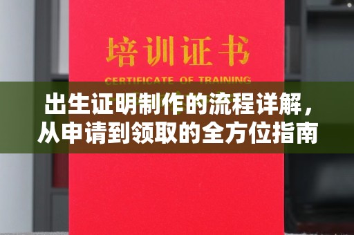 甘泉出生证明制作的流程详解，从申请到领取的全方位指南