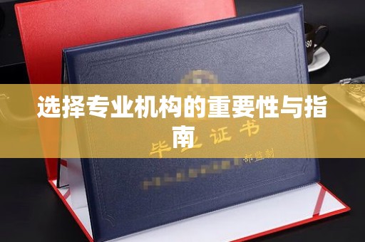 甘泉选择专业机构的重要性与指南