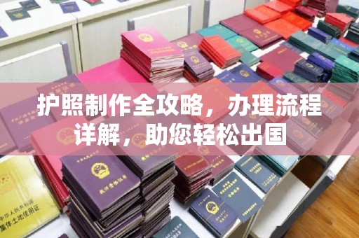 甘泉护照制作全攻略，办理流程详解，助您轻松出国