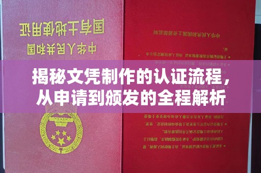 甘泉揭秘文凭制作的认证流程，从申请到颁发的全程解析